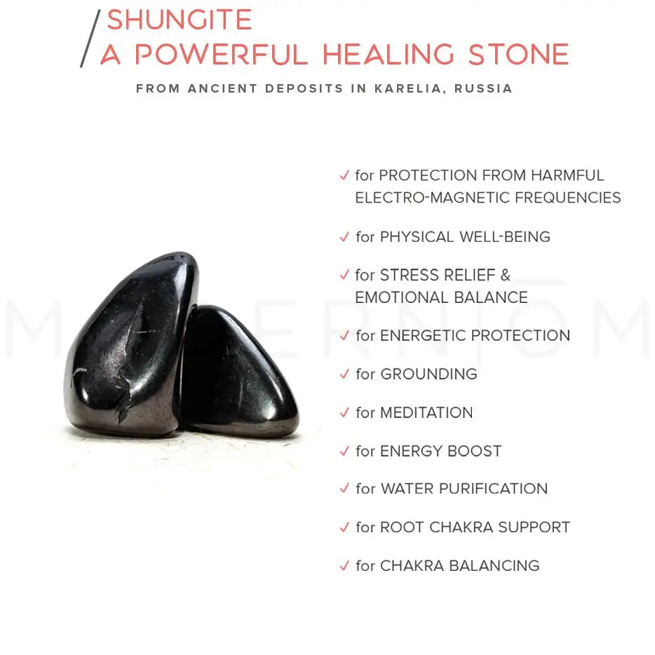 Shungite EMF shield set