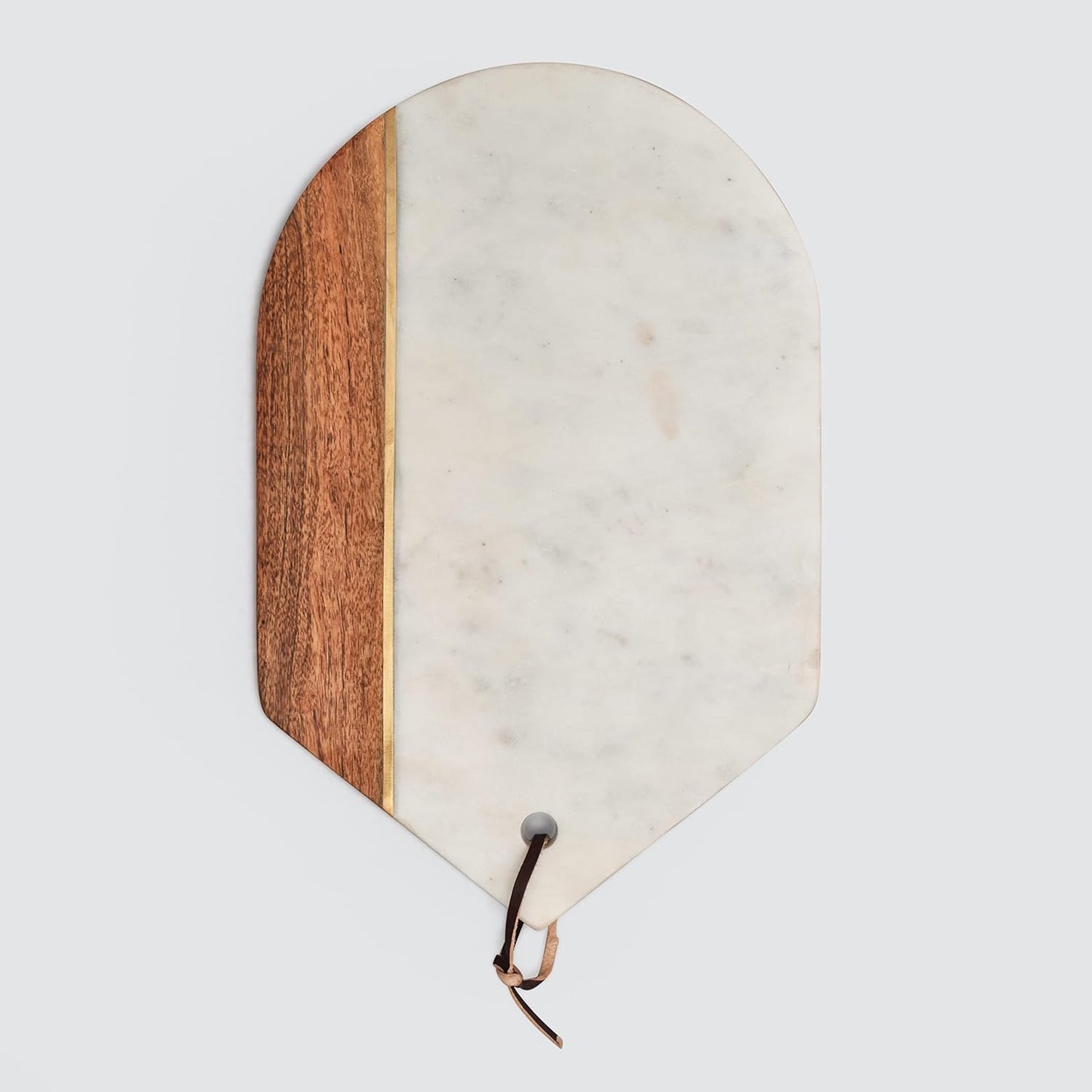 Crafted Marble & Acacia Wood Cutting Board, Wooden Chopping