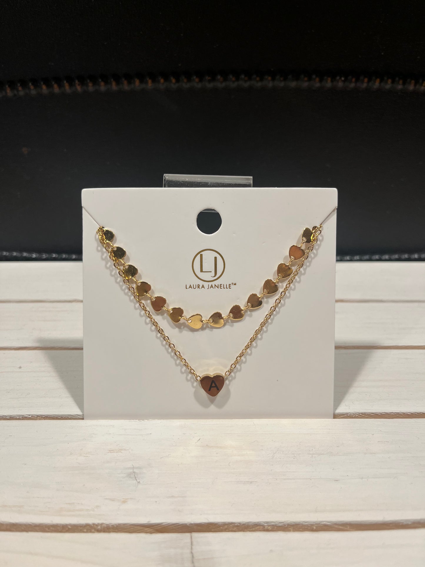 Layered Initial Gold Necklaces