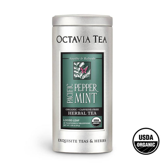 Pacific Peppermint - Organic Loose Tea: Tin