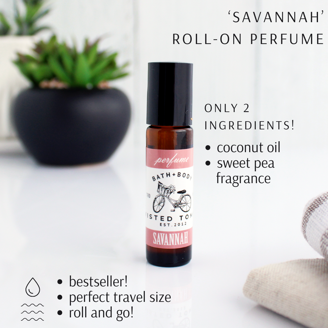 Roll-On Perfumes: Savannah | Sweet Pea