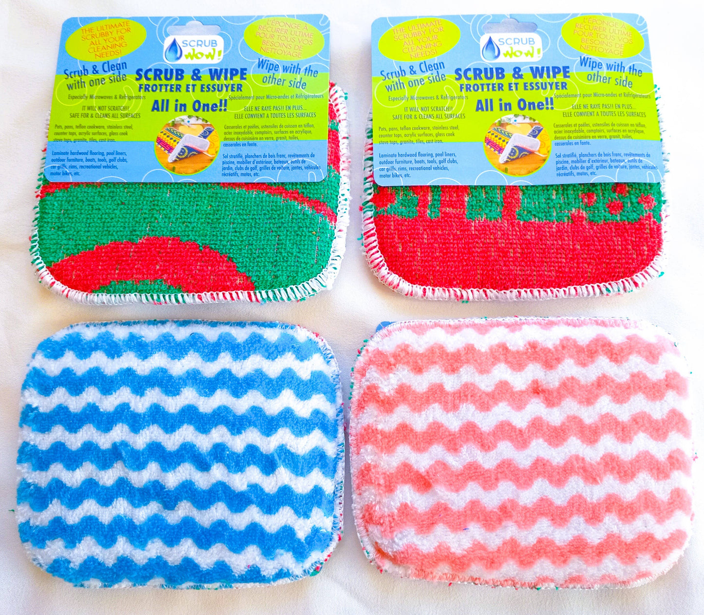 Scrub & Wipe Plus (Sponge Core)