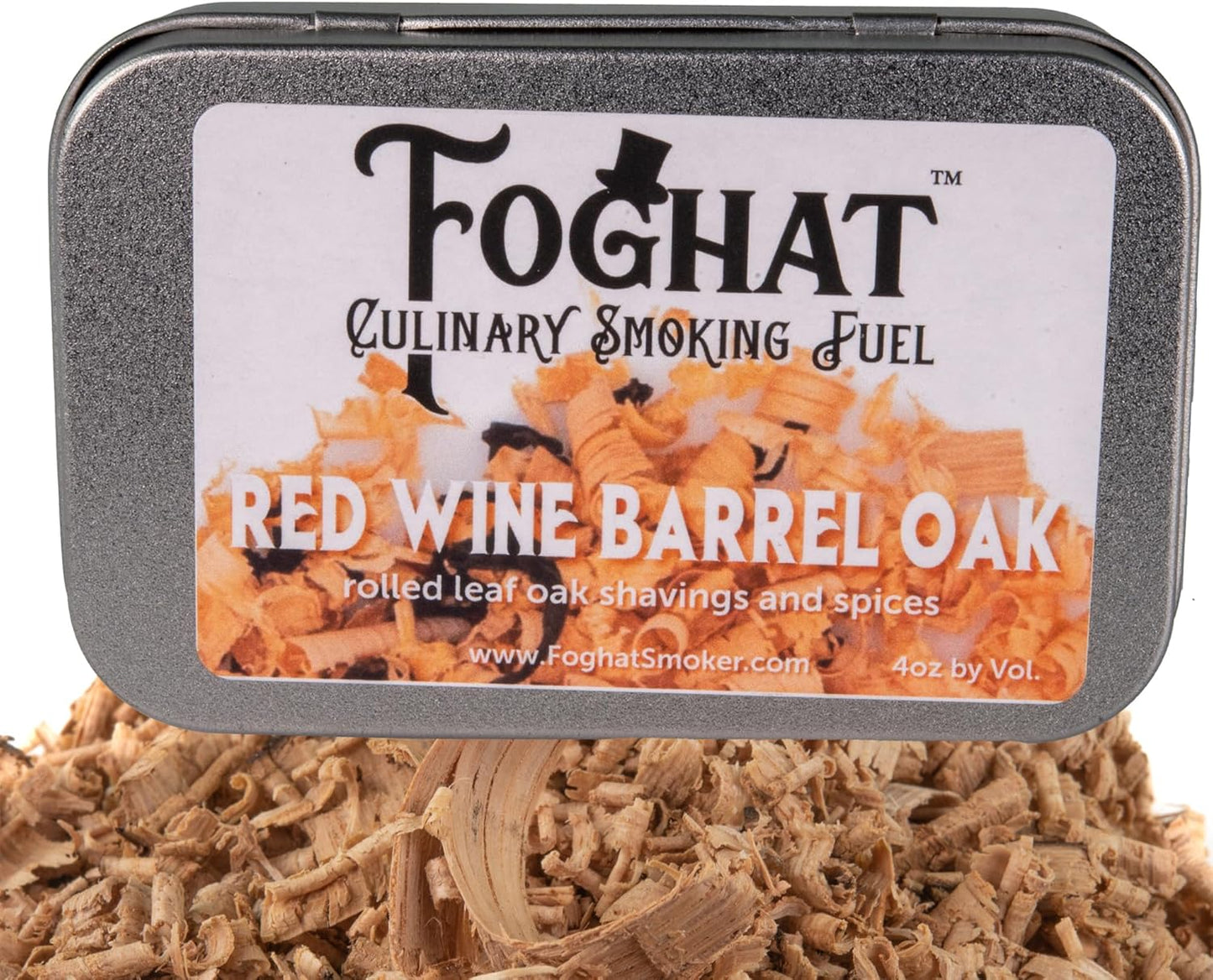 Foghat Red Wine Barrel Wood Chips for Cocktail Smoker Kit Drink Smoker