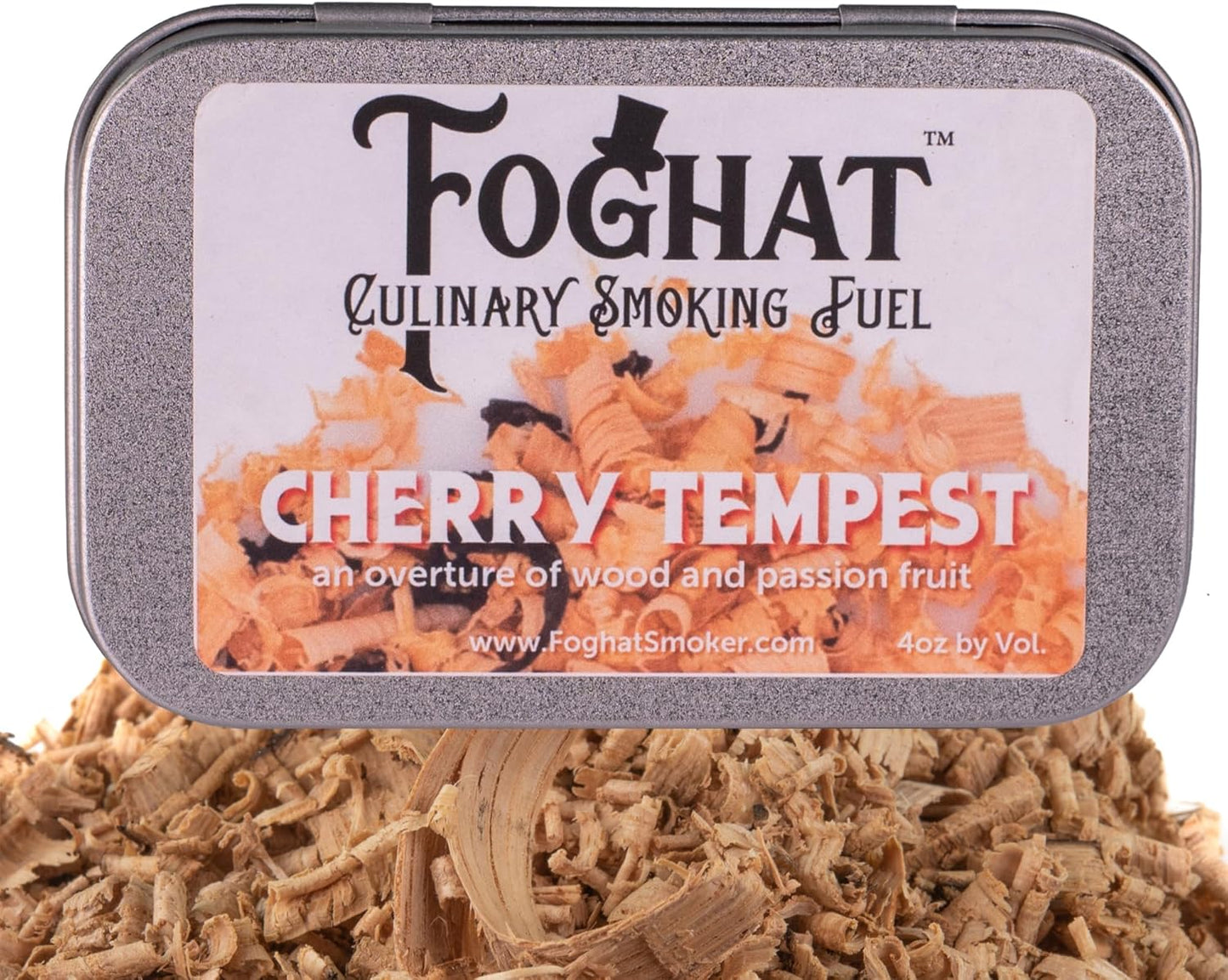 Foghat Cherry Tempest Wood Chips for Cocktail Smoker Kit Drink Smoker