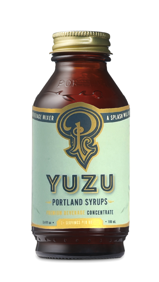 Yuzu Syrup 3.4oz - cocktail / mocktail mixer