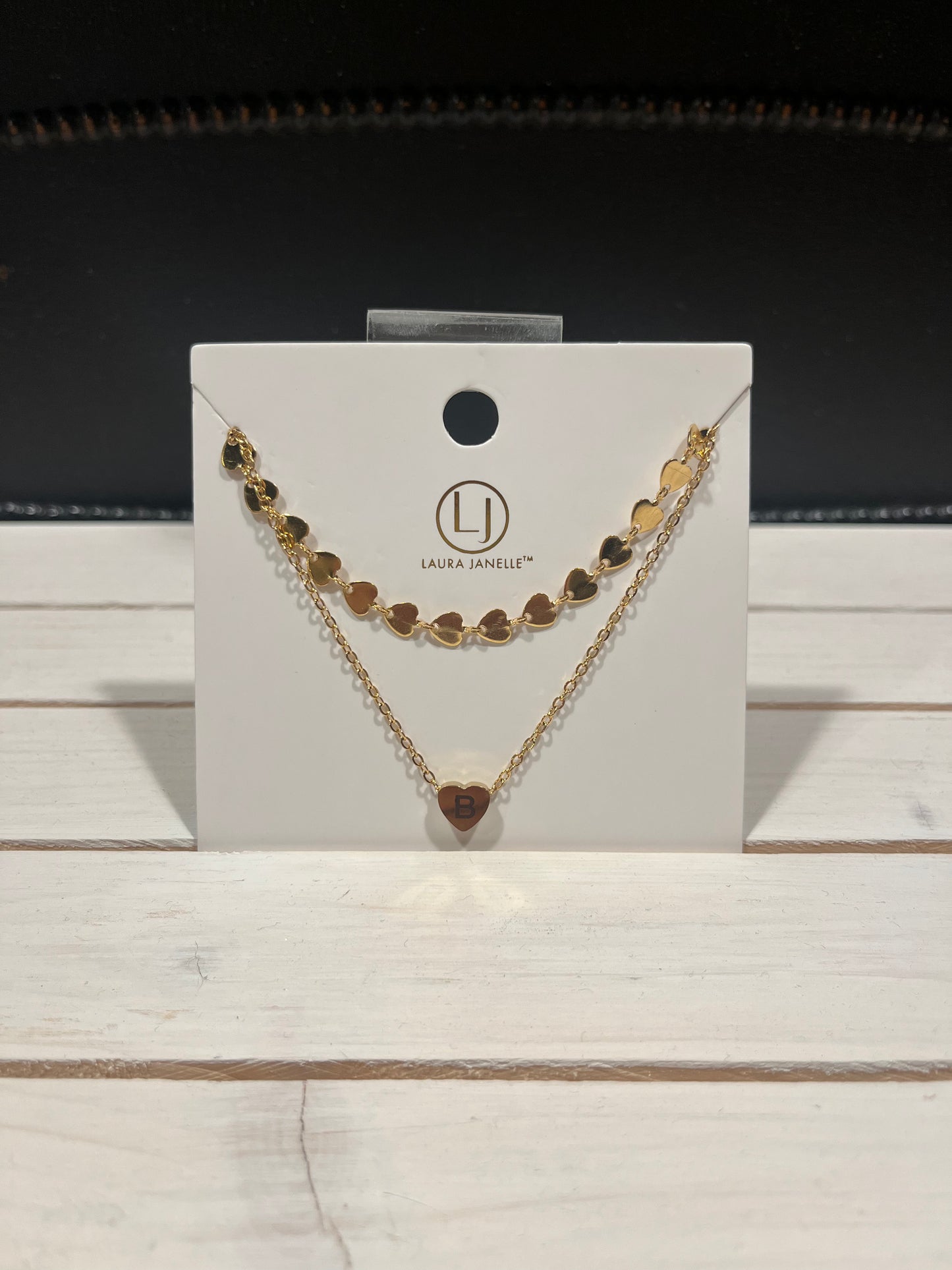 Layered Initial Gold Necklaces