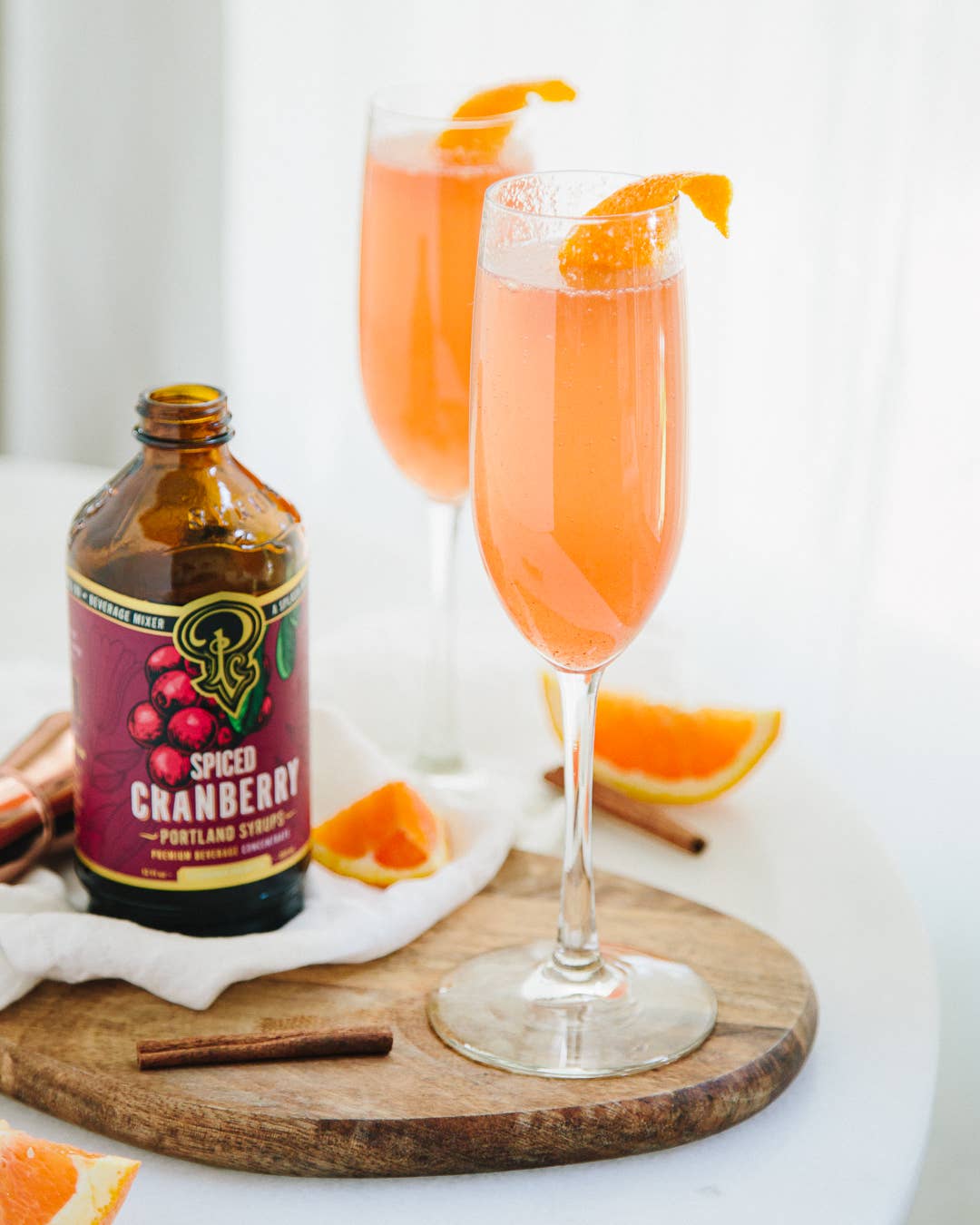 Spiced Cranberry Syrup 12 oz - Cocktail | Mocktail Drink Mix