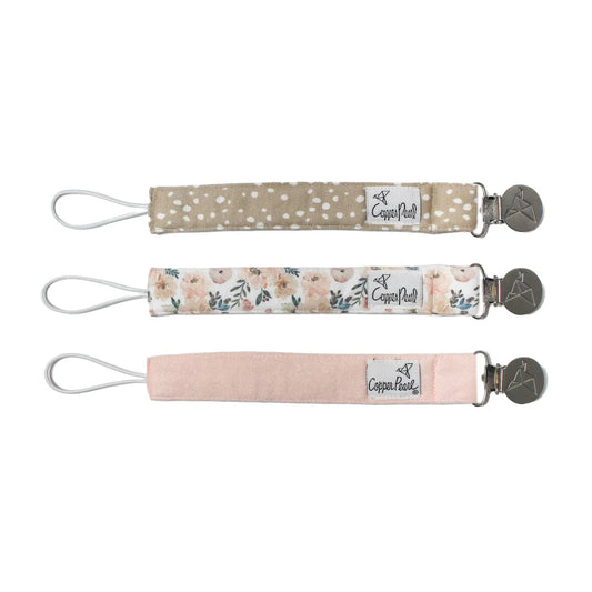 Binky Clip 3 Pack Set"Autumn"