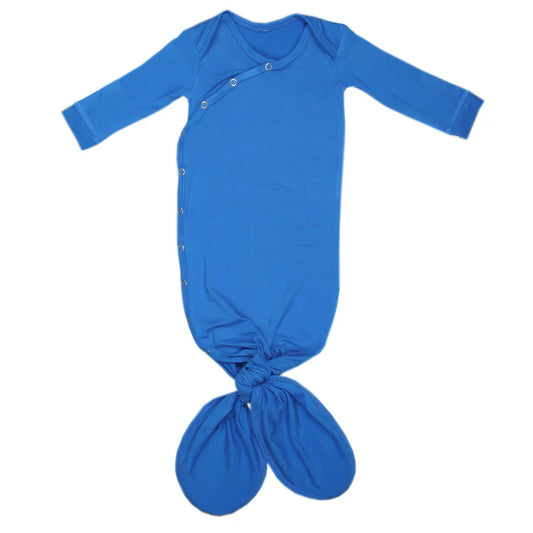 Knotted Gown - Blueberry