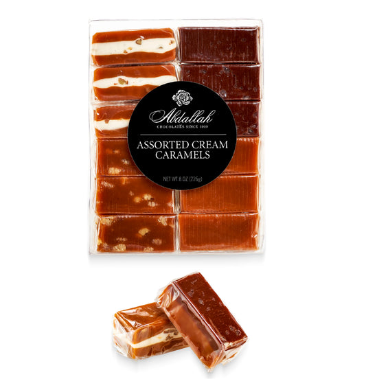 Assorted  Cream Wrapped Caramels (8-oz box)