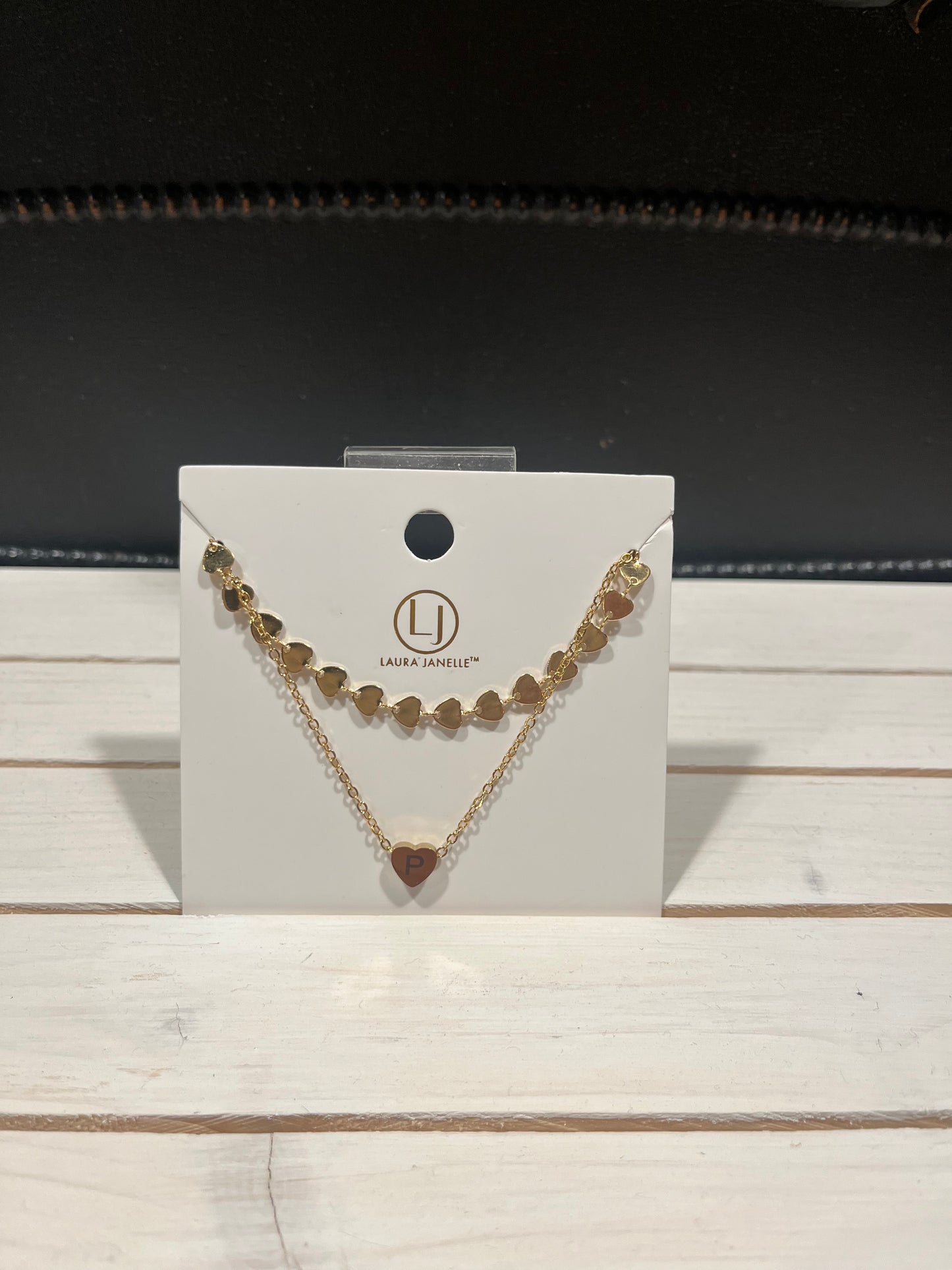 Layered Initial Gold Necklaces