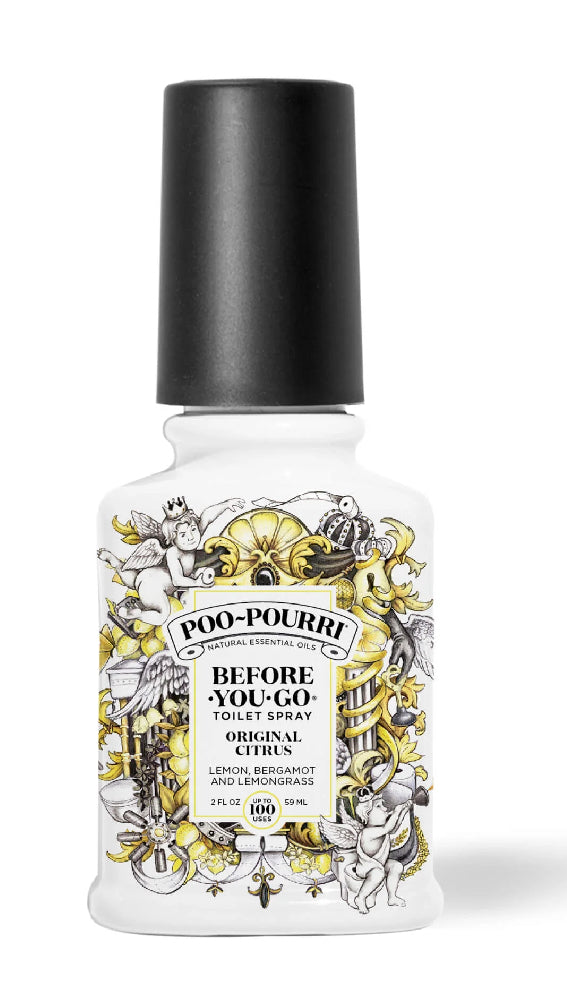 Poo-Pourri Before-You-Go Toilet Spray, Original Citrus Scent