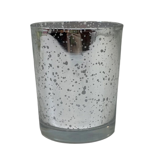 Speckled Glass Candle Holder