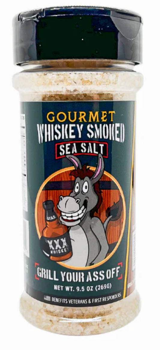 Grill Your Ass Off Whiskey Smoked Sea Salt