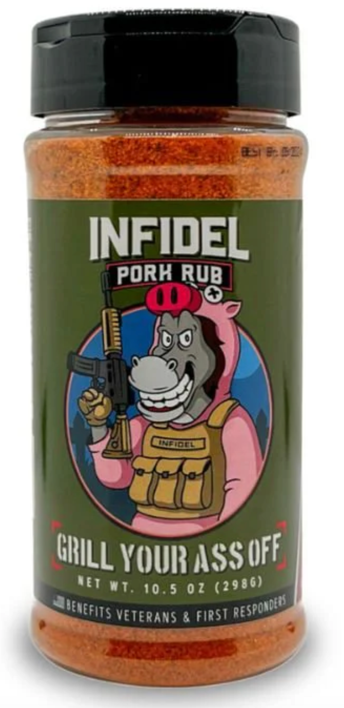 Grill Your Ass Off Infidel Pork Rub