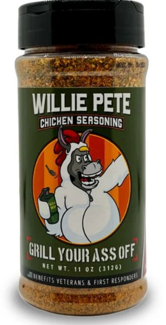 Grill Your Ass Off Willie Pete Chicken Seasoning