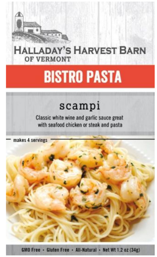 Halladay's Scampi Bistro Pasta