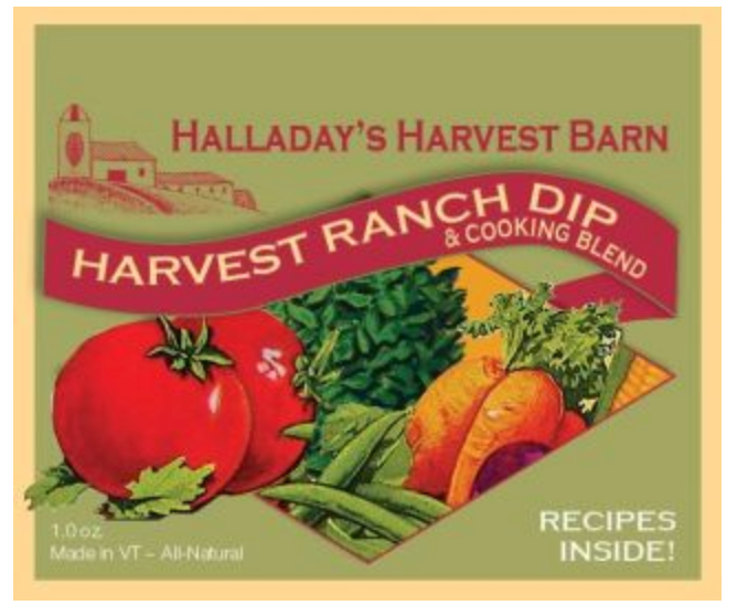 Halladay's Harvest Ranch Dip & Cooking Blend