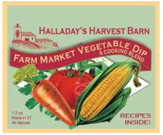 Halladay's Farm Market Vegetable Dip & Cooking Blend
