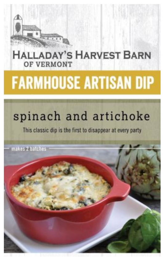Halladay's Spinach And Artichoke Farmhouse Artisan Dip