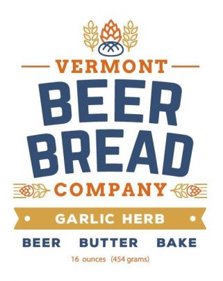 Vermont Garlic Herb Beer Bread