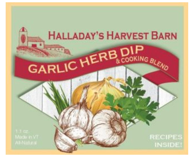 Halladay's Garlic Herb Dip & Cooking Blend