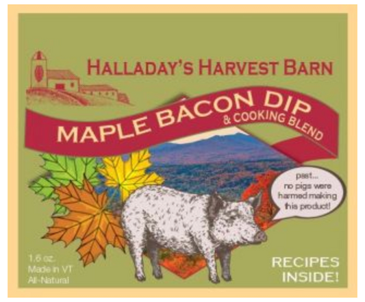 Halladay's Maple Bacon Dip & Cooking Blend