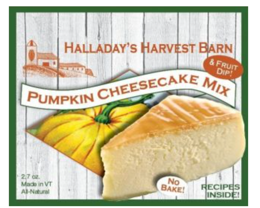 Halladay's Pumpkin Cheesecake Mix