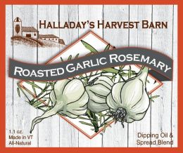 Halladay's Roasted Garlic Rosemary Dipping Oil & Spread Blend