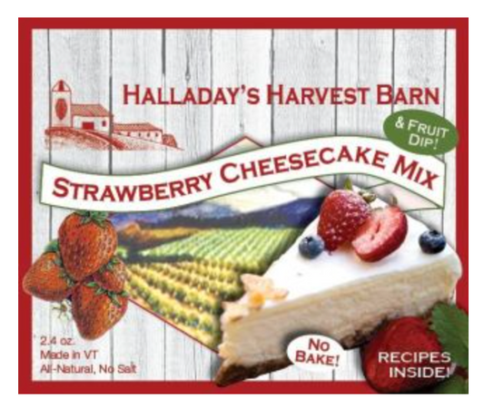 Halladay's Strawberry Cheesecake Mix