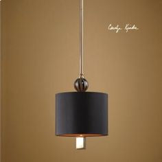 Black and Gold Pendant-All Sales Final!