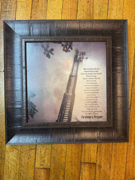 Fireman Prayer Print