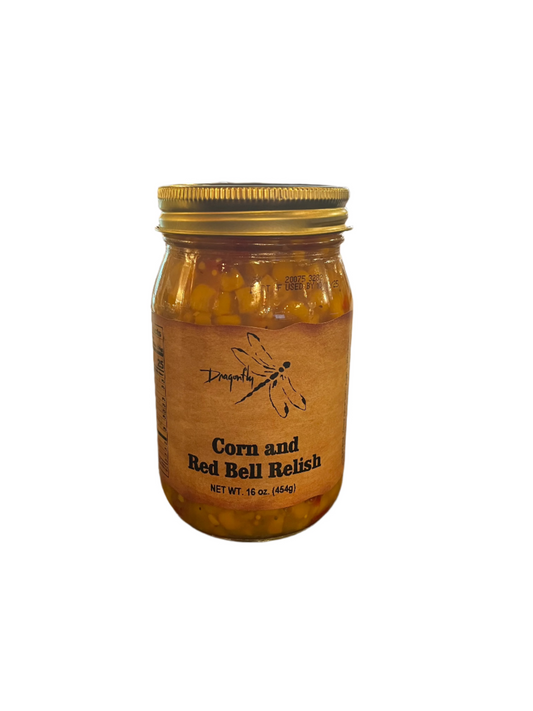 Corn and Red Bell Relish - 16 oz