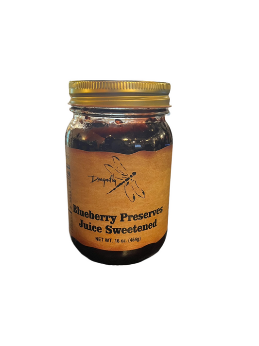 Blueberry Preserves Juice Sweetened