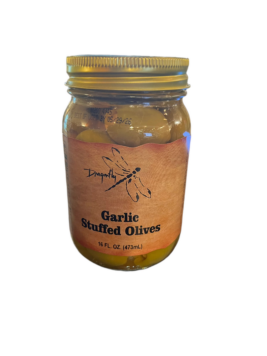 Garlic Stuffed Olives - 16oz