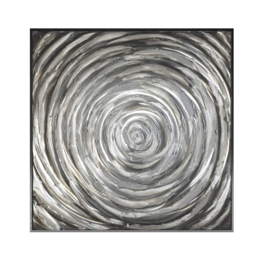 Silver Circle Wall Art