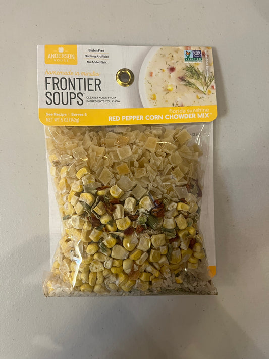 Frontier Soups Red Pepper Corn Chowder Mix