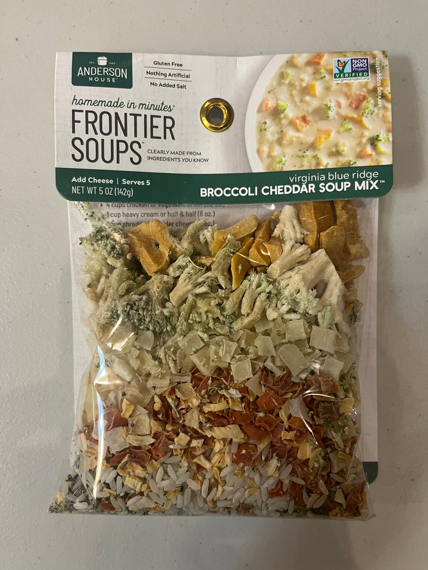 Frontier Soups Broccoli Cheddar Soup Mix