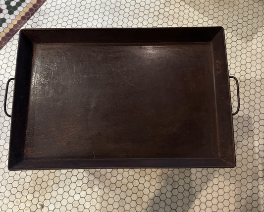 Large Rust Tray
