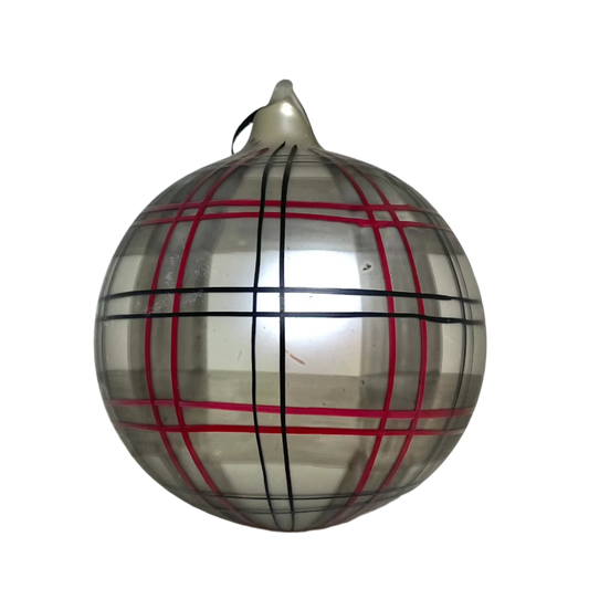 Plaid Ornament