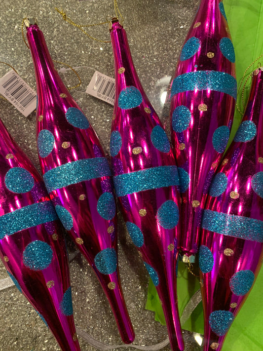 Shiny Pink Ornament Small