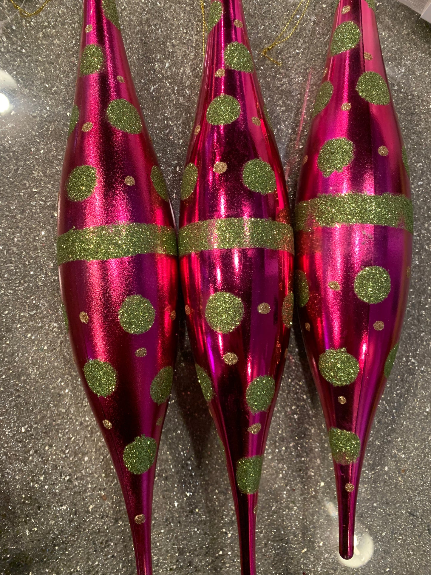 Shiny Pink Ornament Big