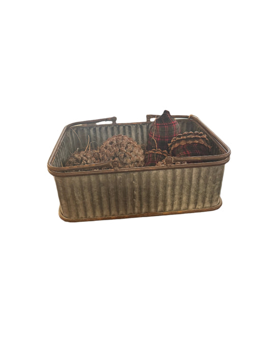 Square Metal Container - Large