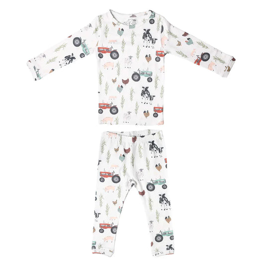 2pc Long Sleeve Pajama Set in 4T - Jo