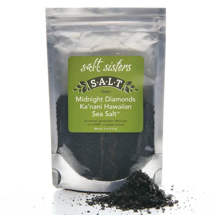 Salt Sisters Midnight Diamonds Ka'nani Hawaiian Sea Salt