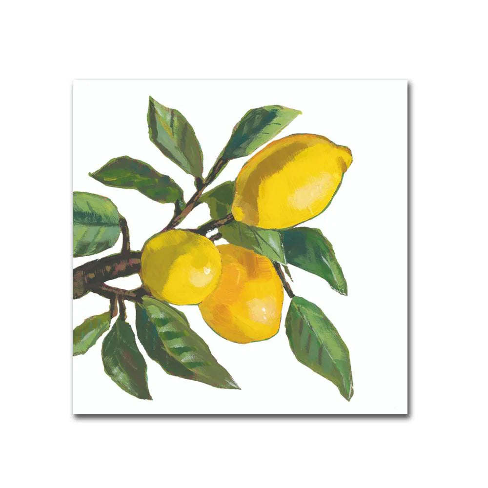 Paperproducts Design Lunch Napkins, Lemon Musée