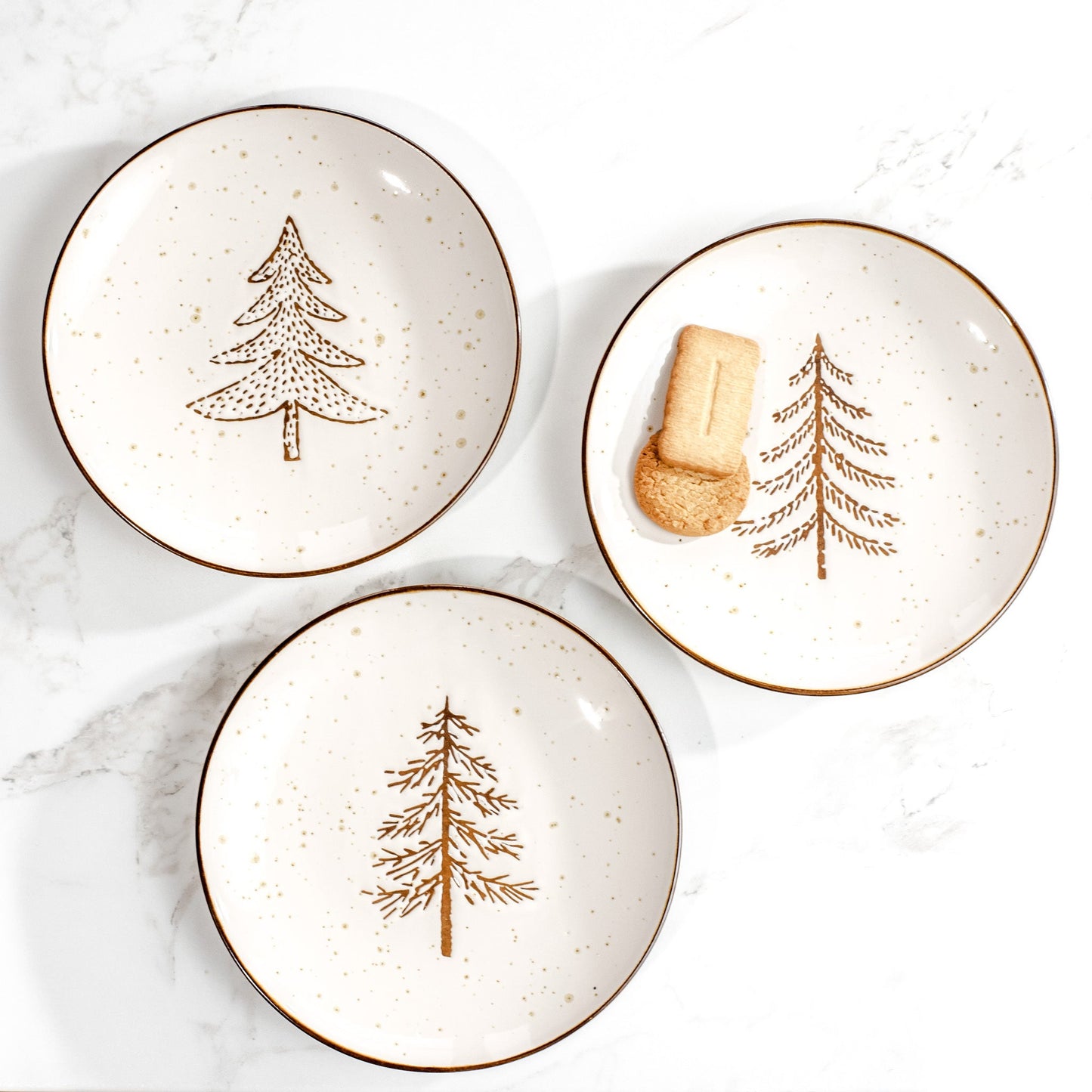 Evergreen Dessert Plate