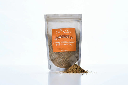 Salt Sisters Garlicky Wild Mushroom Rub & Seasoning