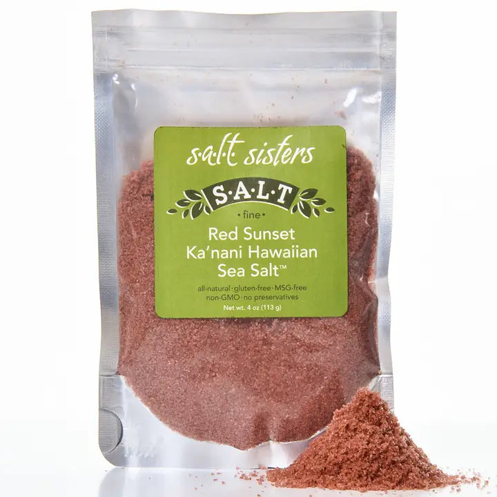 Salt Sisters Red Sunset Ka'nani Hawaiian Sea Salt