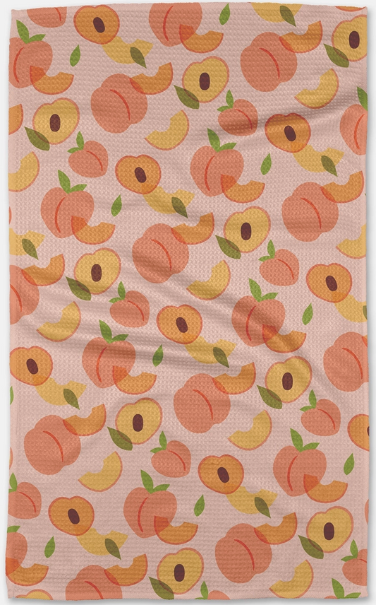 Peaches Tea Towel